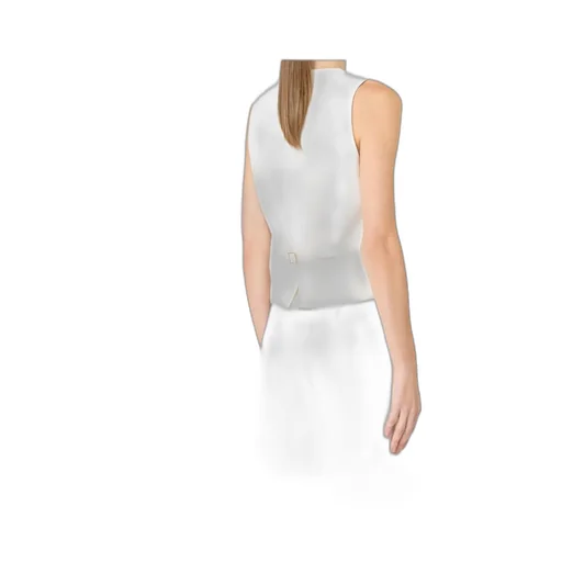 Wool Crepe Vest