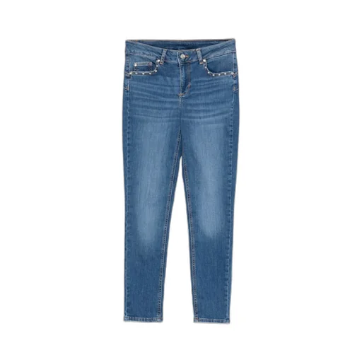 Stud-Pocket Jeans
