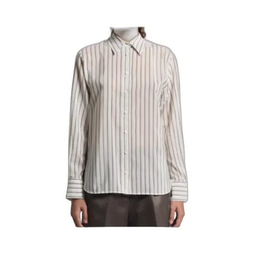 Silk And Cotton Organza Shirt