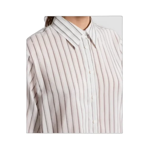 Silk And Cotton Organza Shirt