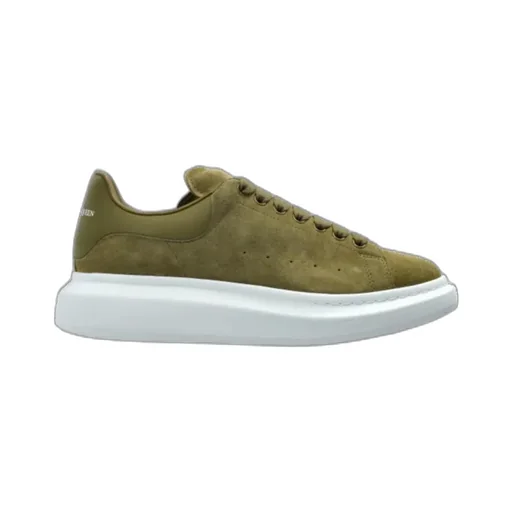 Alexander Mcqueen Round-Toe Lace-Up Sneakers