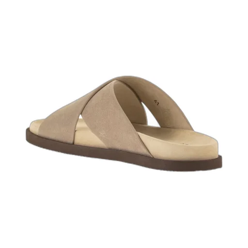 Brunello Cucinelli Crossover Strap Slip-On Sandals