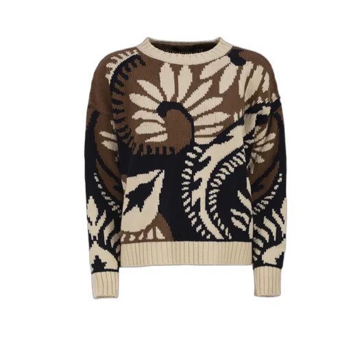 Long-Sleeved Knitted Shirt
