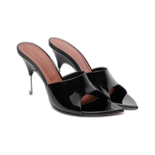Bianca Slipper 95 Black Patent