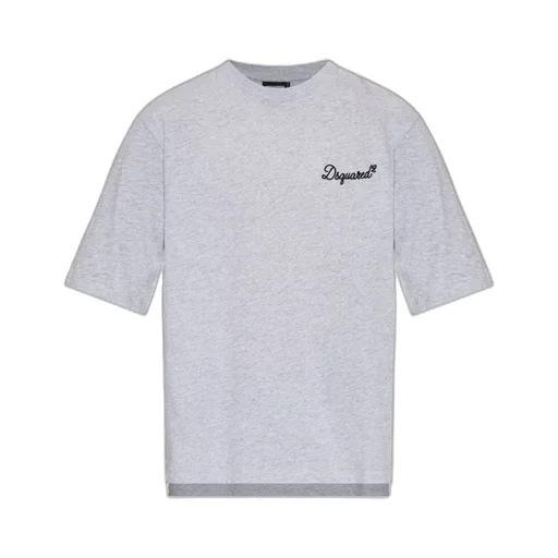 Dsquared2 Logo Embroidered Crewneck T-Shirt
