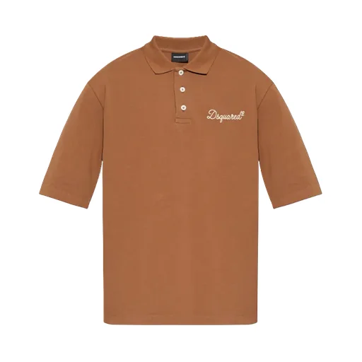 Dsquared2 Logo-Embroidered Polo Shirt