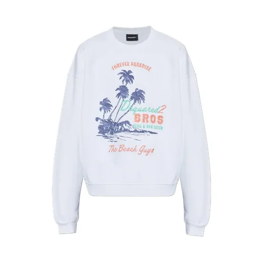 Dsquared2 Pattern-Printed Crewneck Sweatshirt