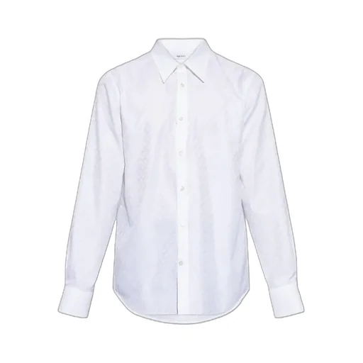 Alexander Mcqueen Skull Motif Long Sleeved Shirt