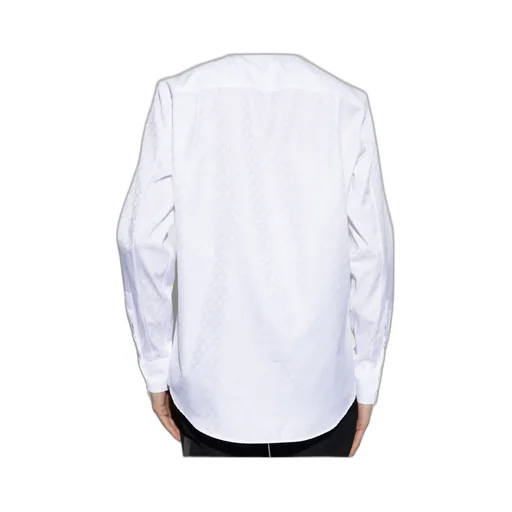 Alexander Mcqueen Skull Motif Long Sleeved Shirt