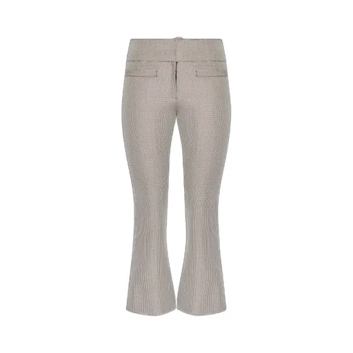 Houndstooth Pattern Trousers