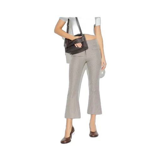 Houndstooth Pattern Trousers