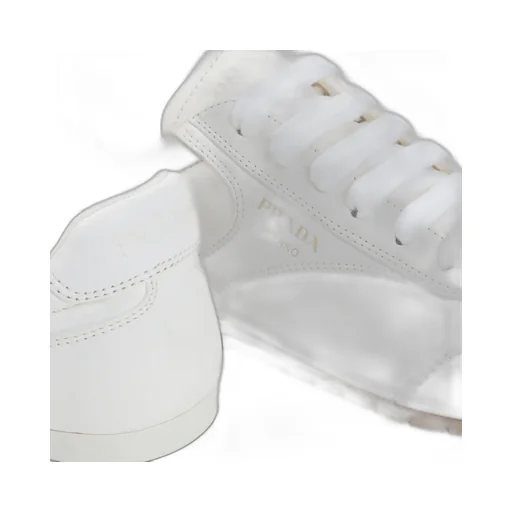 Prada Logo-Printed Lace-Up Sneakers