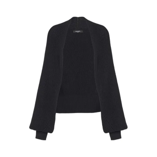 Ribbed Knit Bolero Cardigan