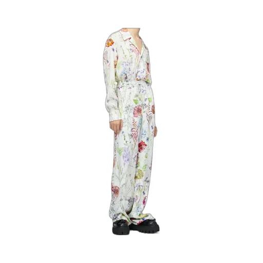 Floral-Print Trousers