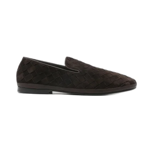 Woven-Design Loafers