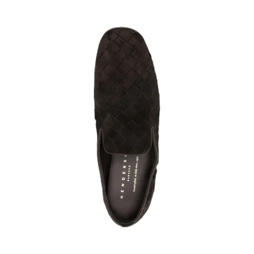 Woven-Design Loafers