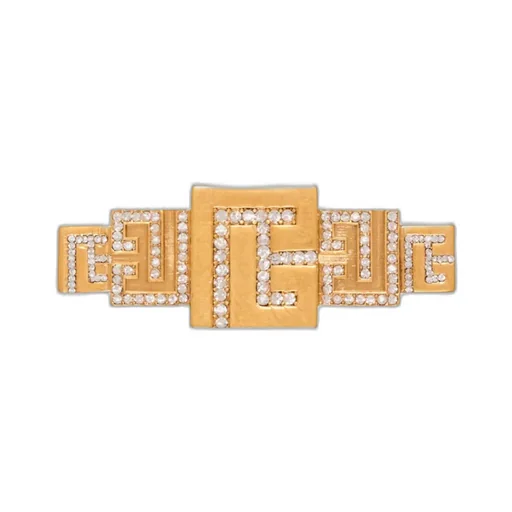 Balmain Embellished 3D Pb Brooch