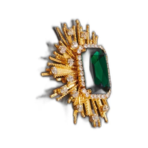 Balmain Embellished Brooch