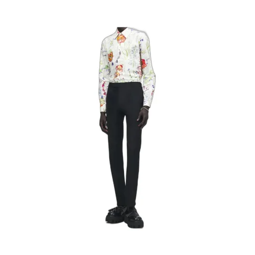 Alexander Mcqueen Meadow Floral Printed Shirt