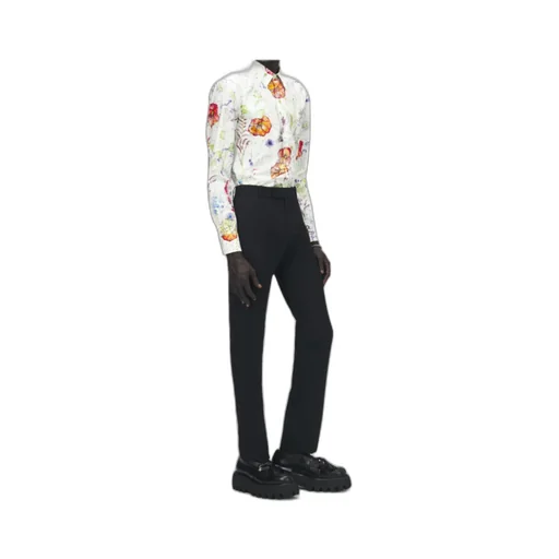 Alexander Mcqueen Meadow Floral Printed Shirt