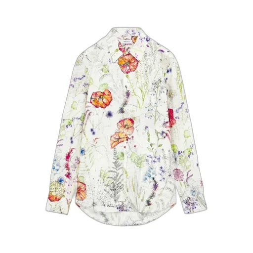 Alexander Mcqueen Meadow Floral Printed Shirt