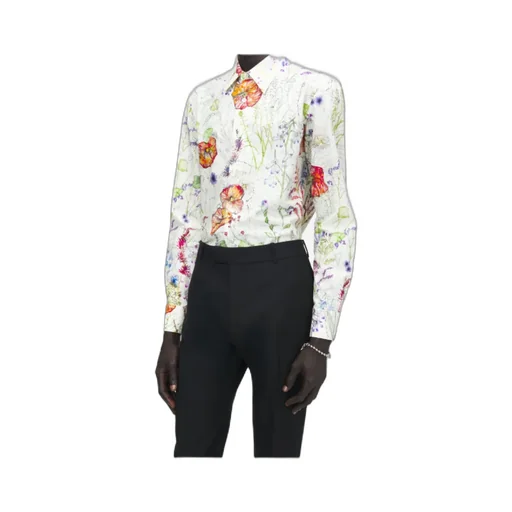 Alexander Mcqueen Meadow Floral Printed Shirt