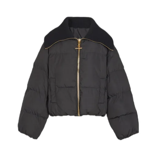 Balmain T-Bar Zipped Padded Jacket