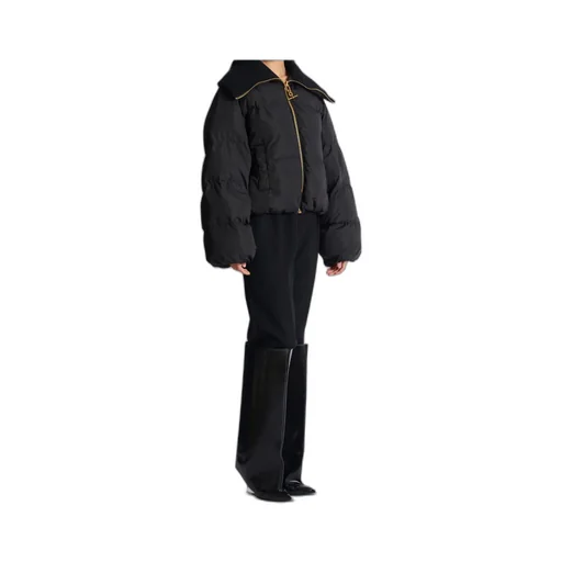 Balmain T-Bar Zipped Padded Jacket