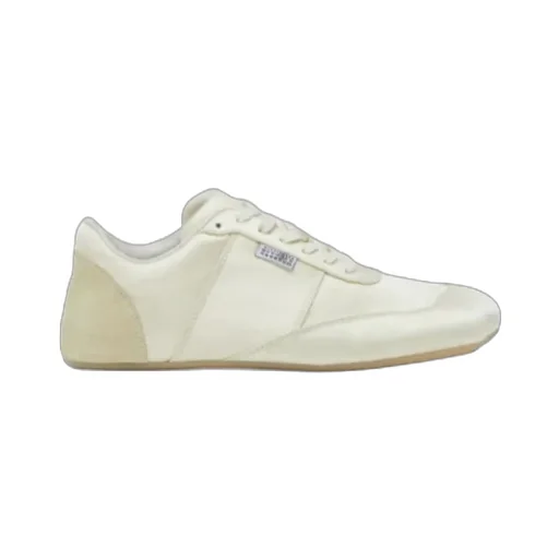 Mm6 Maison Margiela Logo Patch Lace-Up Sneakers