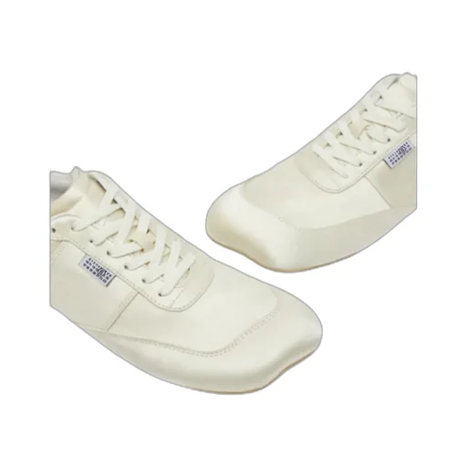 Mm6 Maison Margiela Logo Patch Lace-Up Sneakers