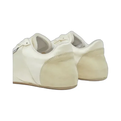 Mm6 Maison Margiela Logo Patch Lace-Up Sneakers