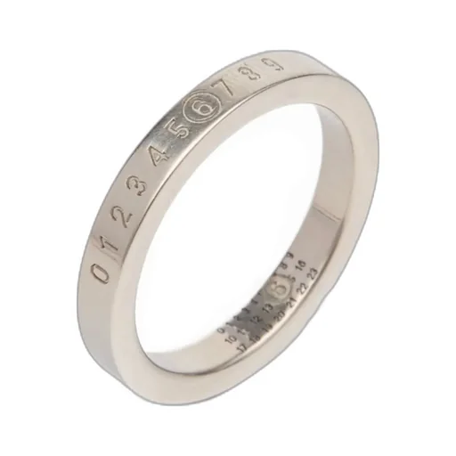 Mm6 Maison Margiela Numeric Engraved Ring