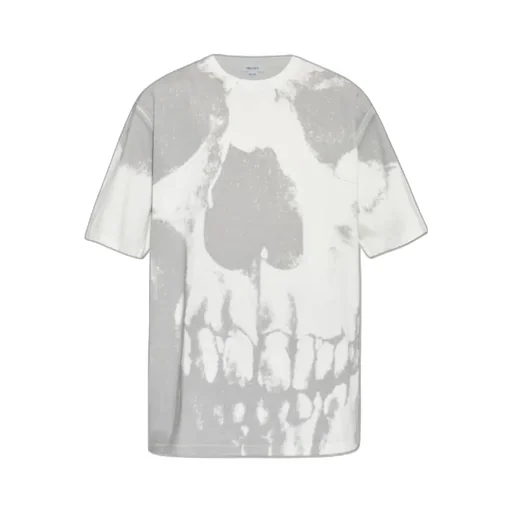 Alexander Mcqueen Skull Printed Crewneck T-Shirt