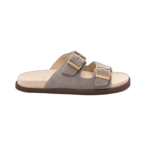 Brunello Cucinelli Double Buckled Strapped Sandals