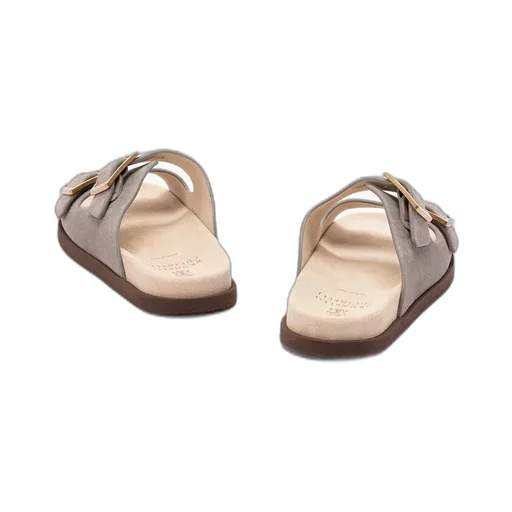 Brunello Cucinelli Double Buckled Strapped Sandals