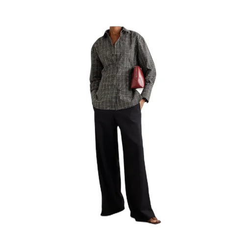 RÓHe Checked Buttoned Shirt