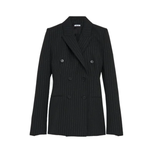 Alexander Mcqueen Pinstriped Double Breasted Jacket
