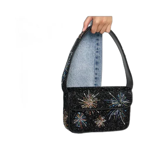 Staud Tommy Beaded Bag