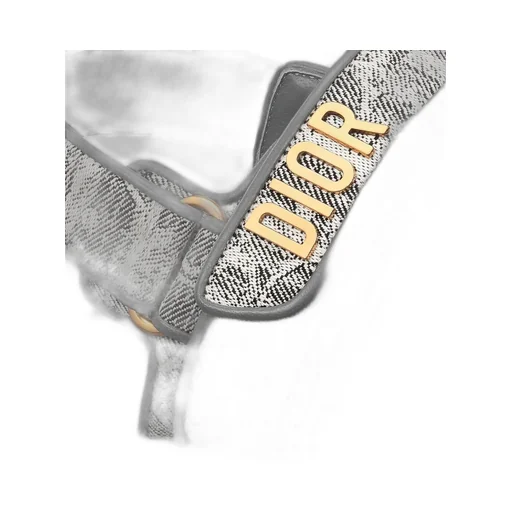 Christian Dior Dioract Logo Plaque Sandals