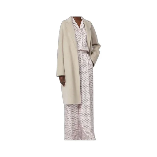 Cashmere Long-Sleeved Trench Coat