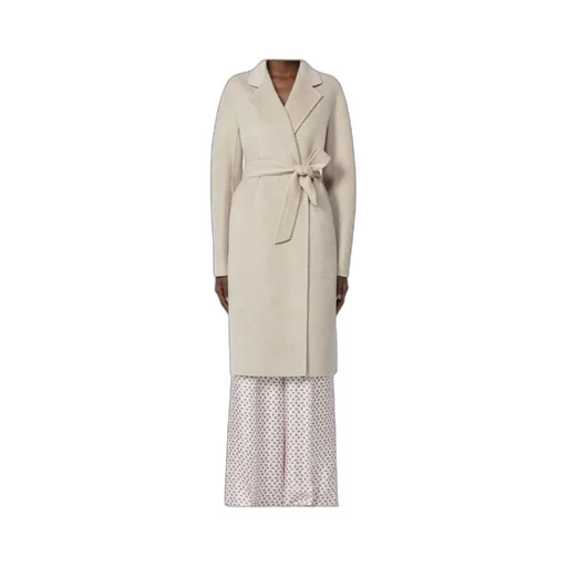 Cashmere Long-Sleeved Trench Coat
