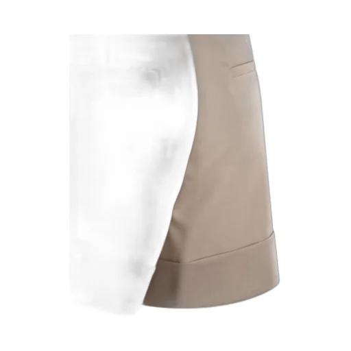 Wool, Mohair And Silk Canvas Shorts