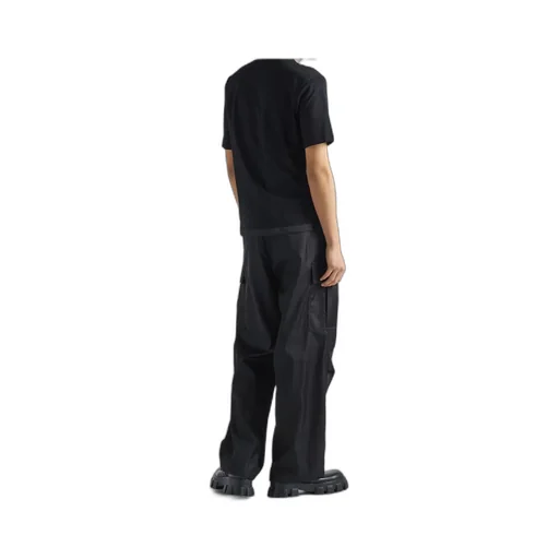 Re-Nylon And Jersey T-Shirt