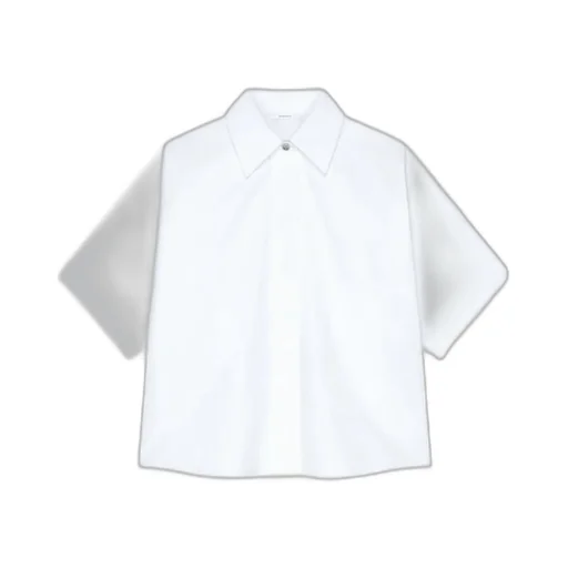 Givenchy Collared Short-Sleeve Poplin Shirt