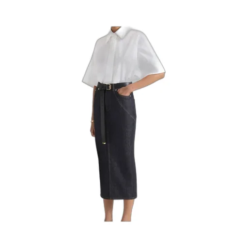 Givenchy Collared Short-Sleeve Poplin Shirt