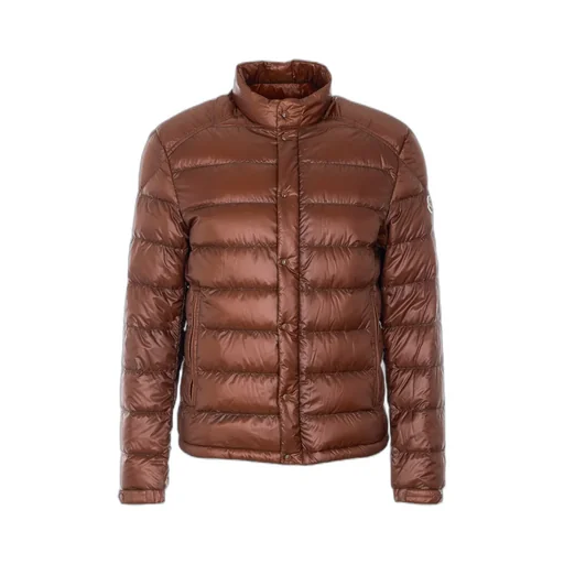 Moncler Selves Button-Up Short Padded Jacket