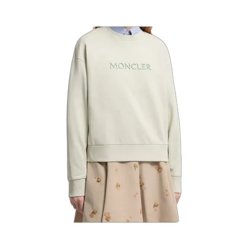 Moncler Logo Embroidered Crewneck Sweatshirt