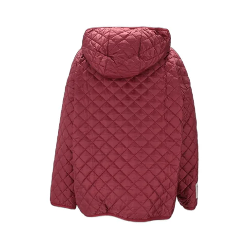 Quilted-Hooded Jacket