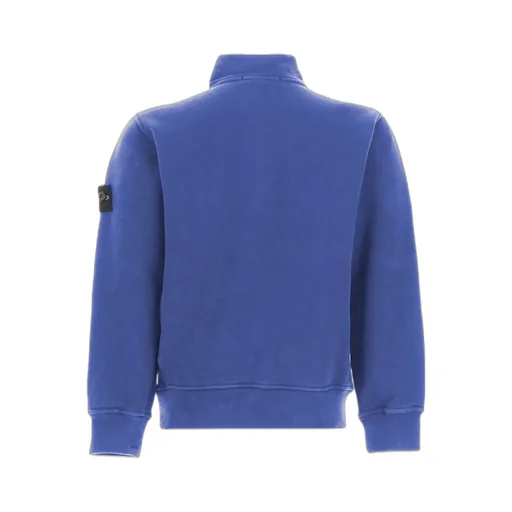 Half-Zip Logo-Badge Sweatshirt