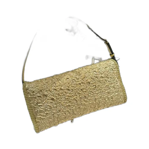 Valentino Garavani Devain Small Shoulder Bag In Cloqué Jacquard Fabric.